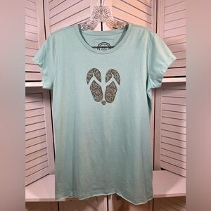 NWOT LIFE IS GOOD T-SHIRT